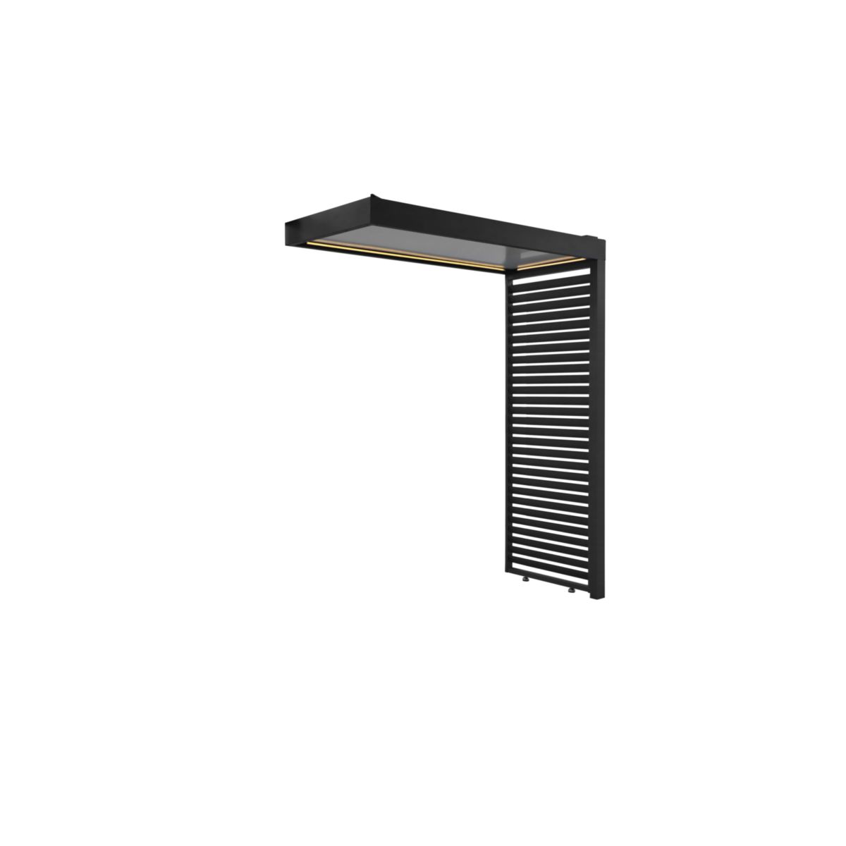 Durabil Alu-Rechteckvordach Tokyo 200 x 90 x 252 cm