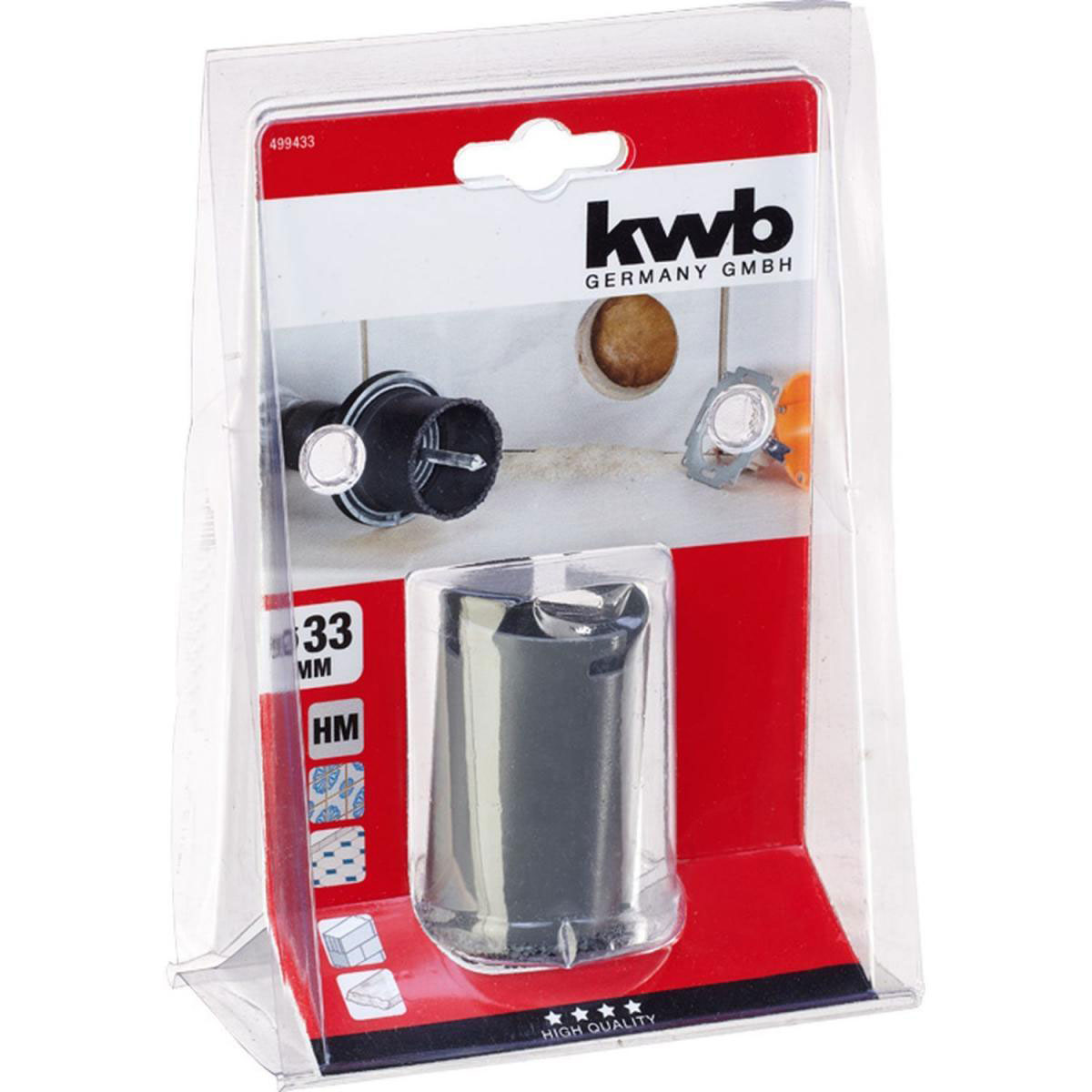 kwb  Lochsäge Durchmesser 33 mm Bild 2