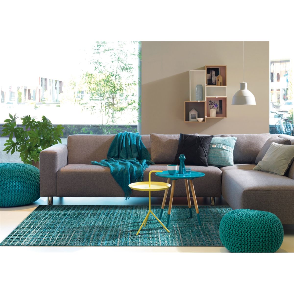 Topaz 5400 Türkis 170cm x 240cm Bild 2