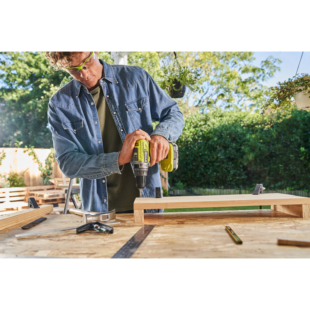 Ryobi Akku-Schlagbohrschrauber R18PD3-0 ohne Akku und Ladegerät Bild 4