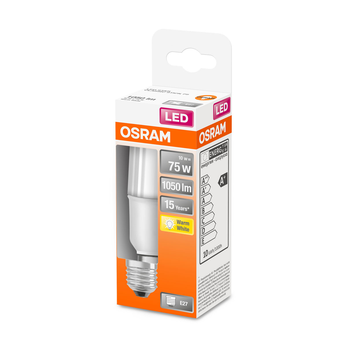 Osram LED-Leuchtmittel Spezial Pin 75W warmweiß Bild 2