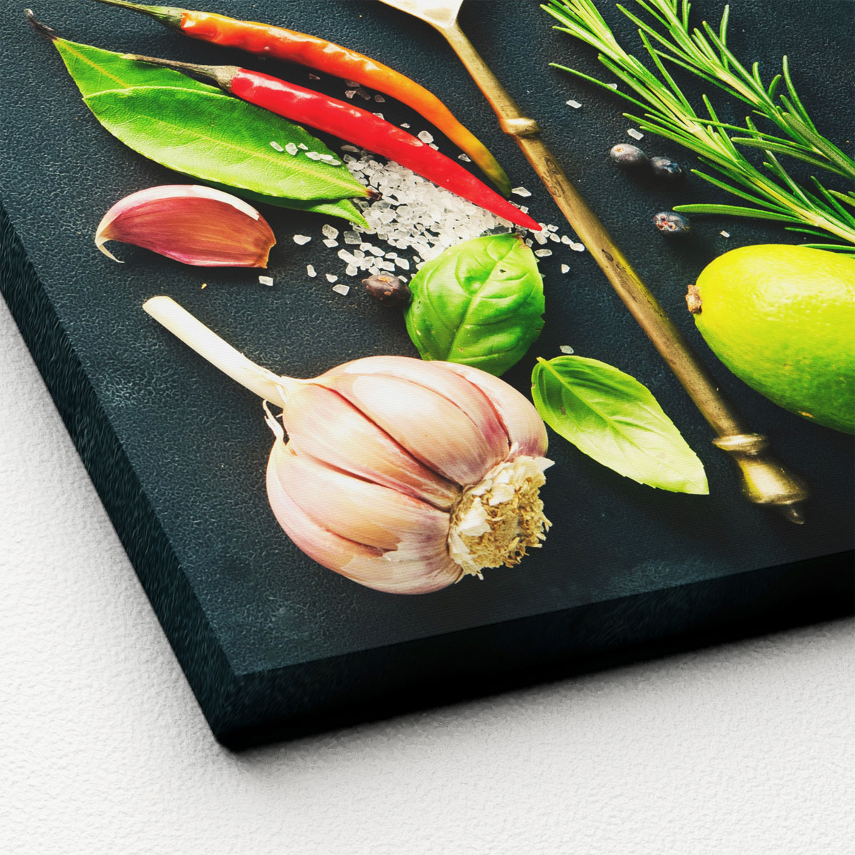 Canvas-Art Zutaten 30 x 30 cm Bild 2