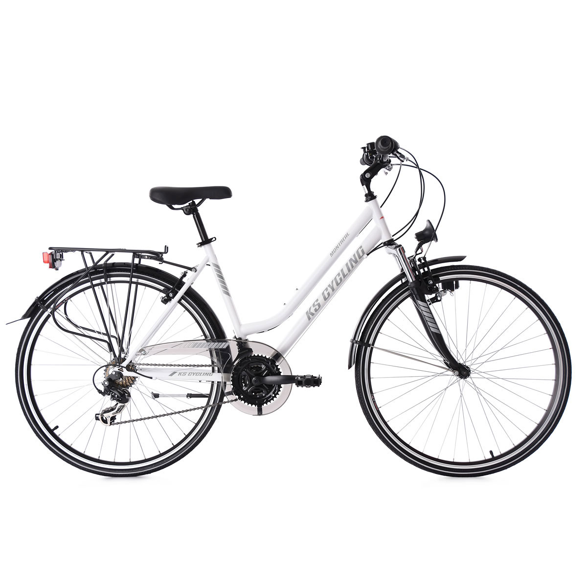 KS Cycling Trekkingrad Montreal Damen 48 cm weiß Bild 1