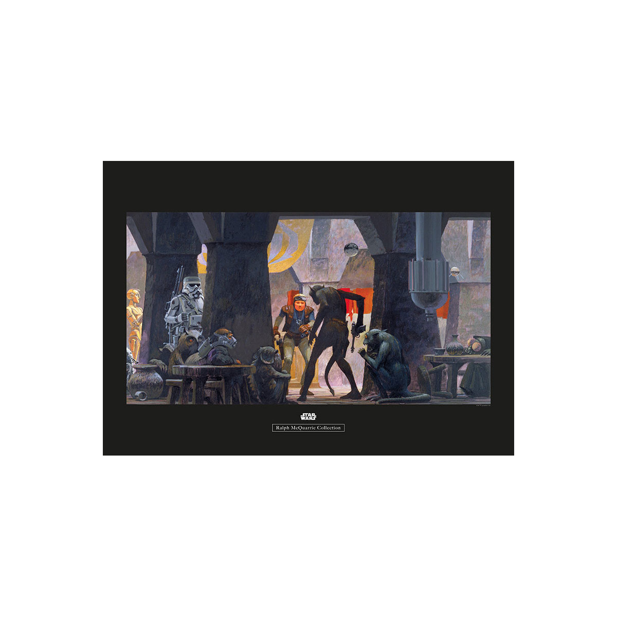 Komar  Wandbild Star Wars Classic Mos Eisley Streets 40x30 cm Bild 2