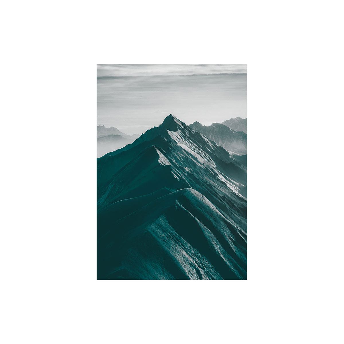 Komar  Wandbild Mountain Top 30x40 cm Bild 1