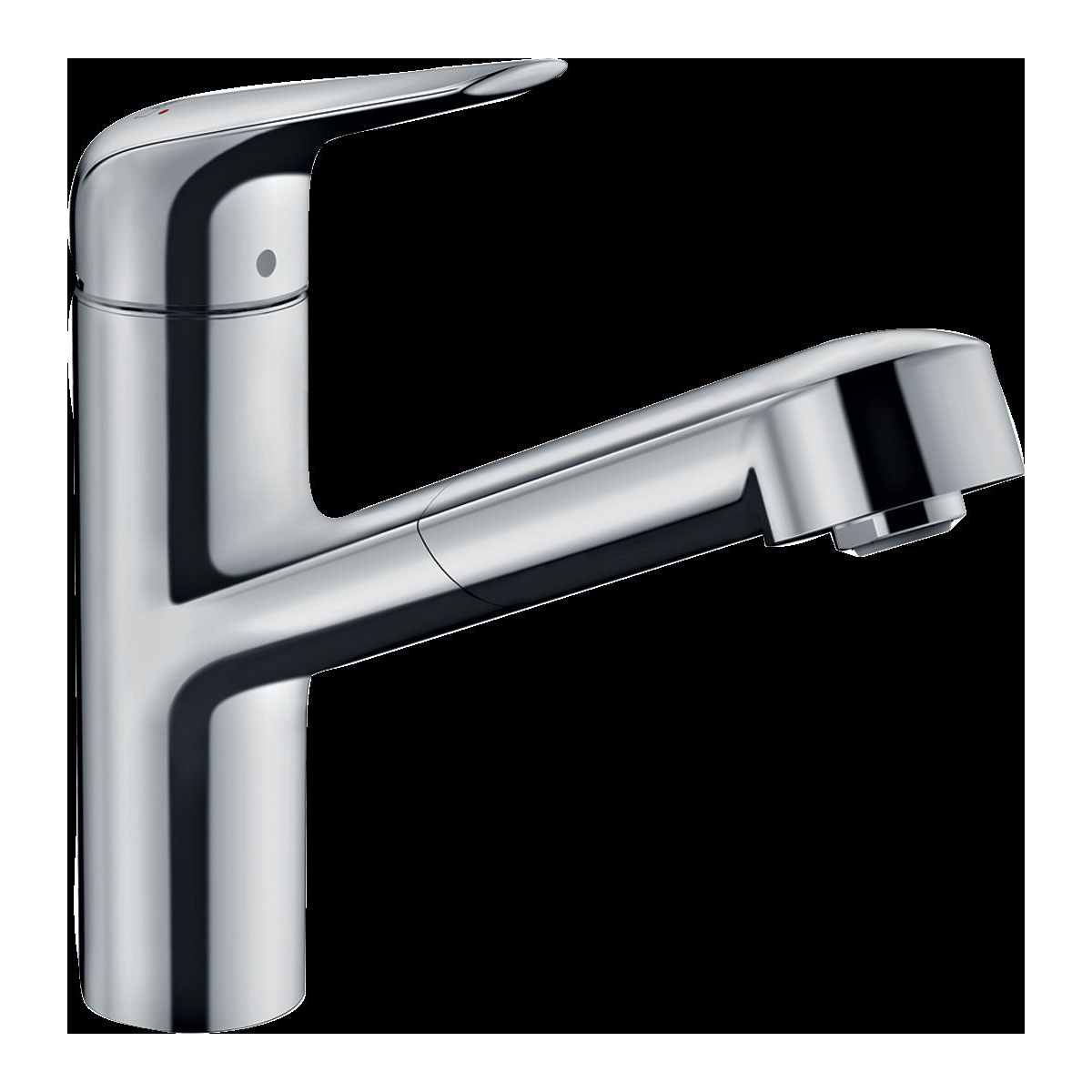 Hansgrohe  Einhebel-Küchenmischer 150 Focus M42 Ausziehauslauf 1 Strahlart Chrom Bild 1