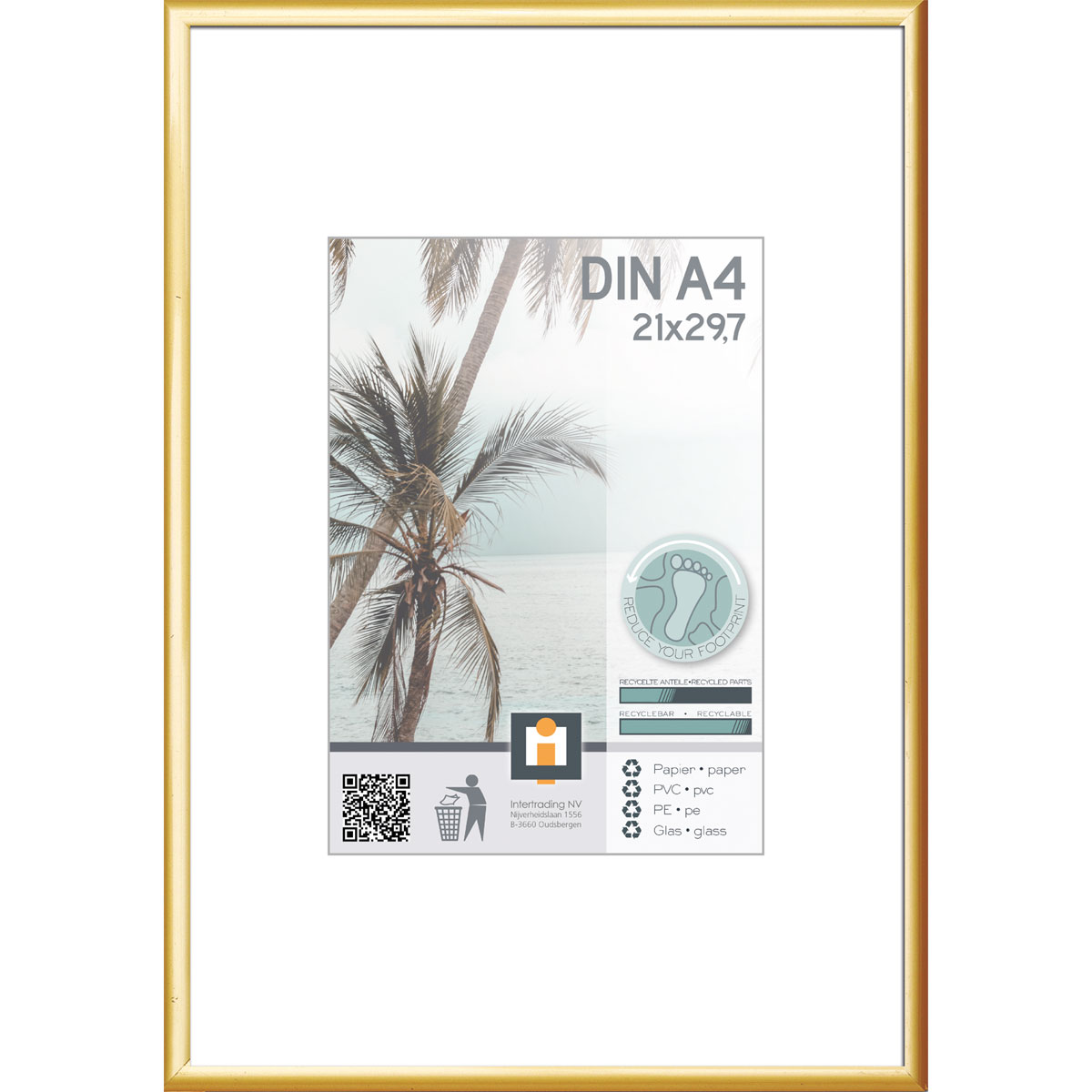 Bilderrahmen Kyoto 21x30 cm gold Bild 1