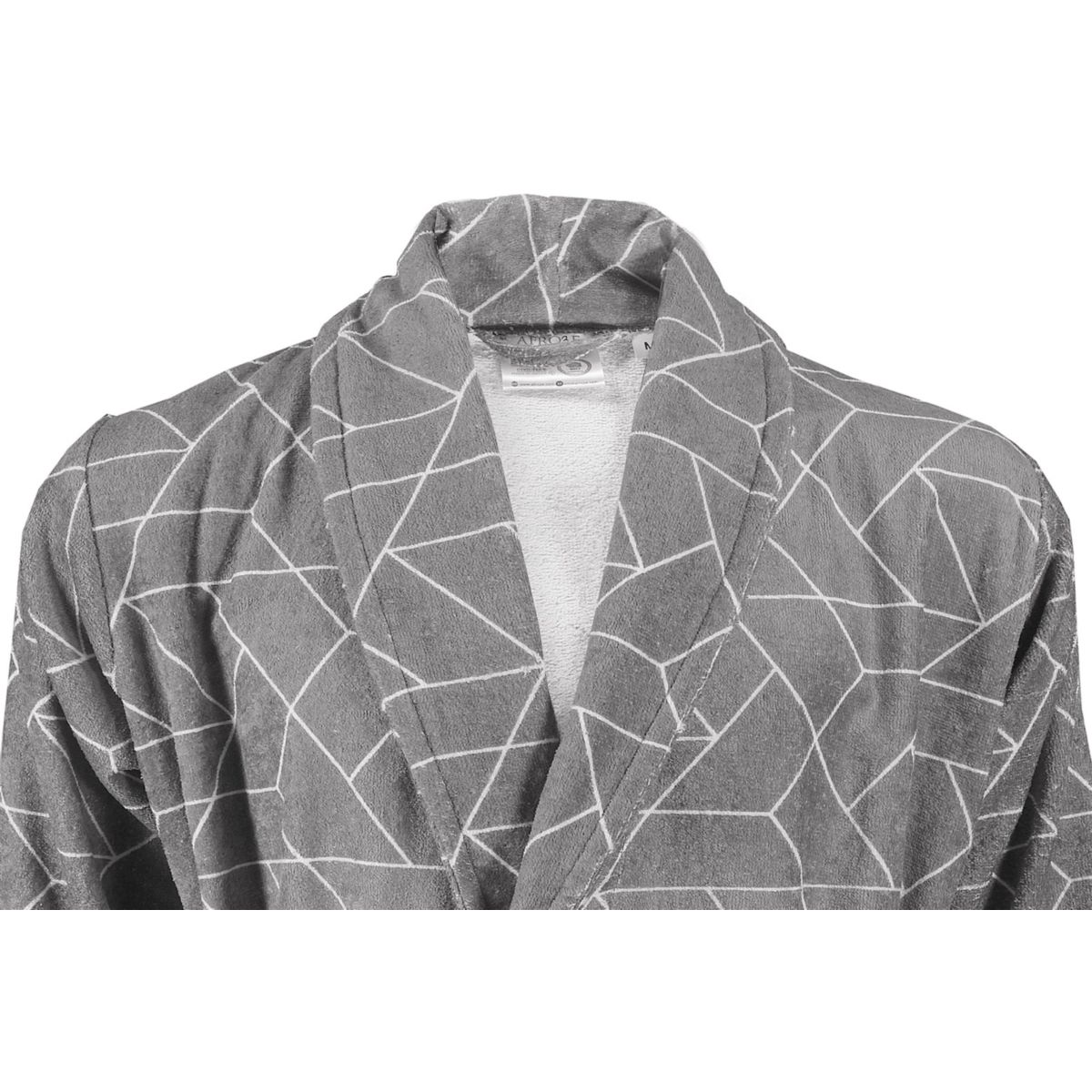 Bademantel Florence 125 Grau L Bild 4