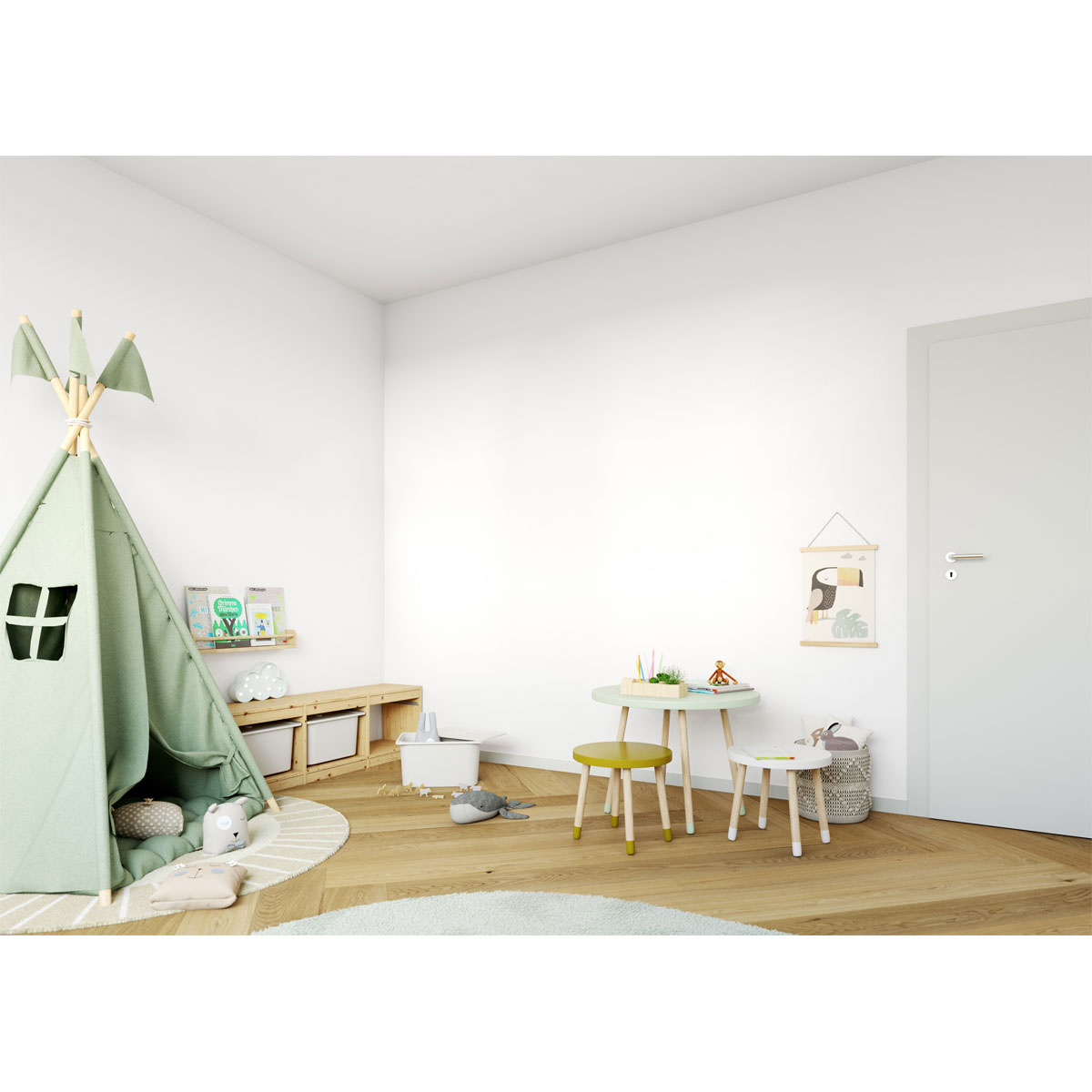 Alpina  Wandfarbe Sensitiv Wohnweiß 2,5 L Bild 2