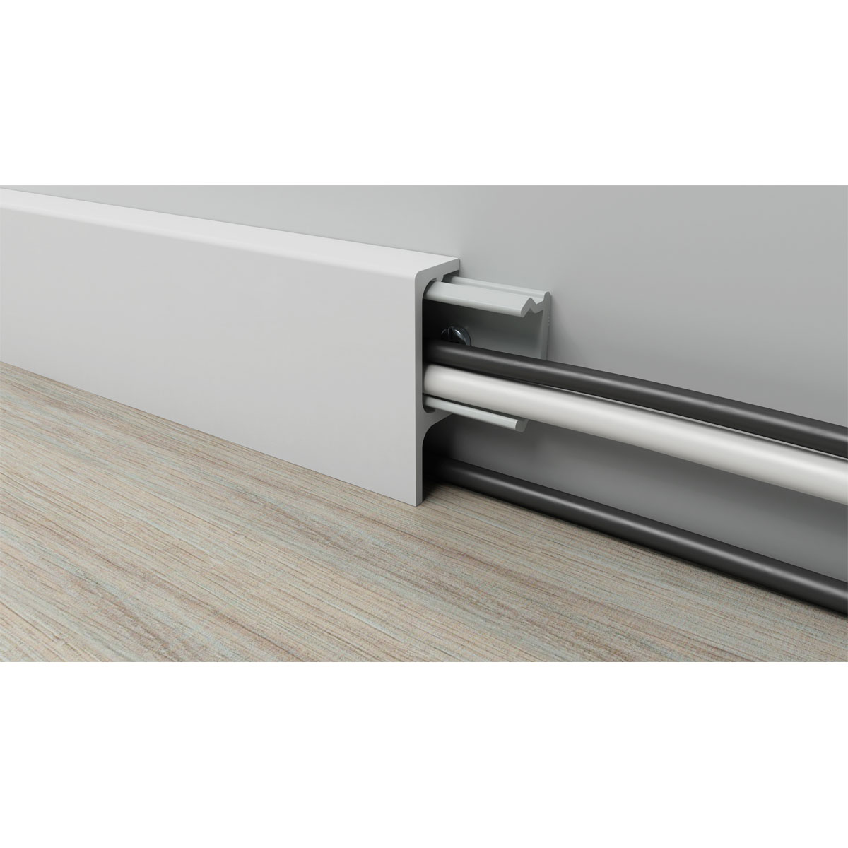 Universalklipsprofil Tine weiß 1 x 2 m Bild 5