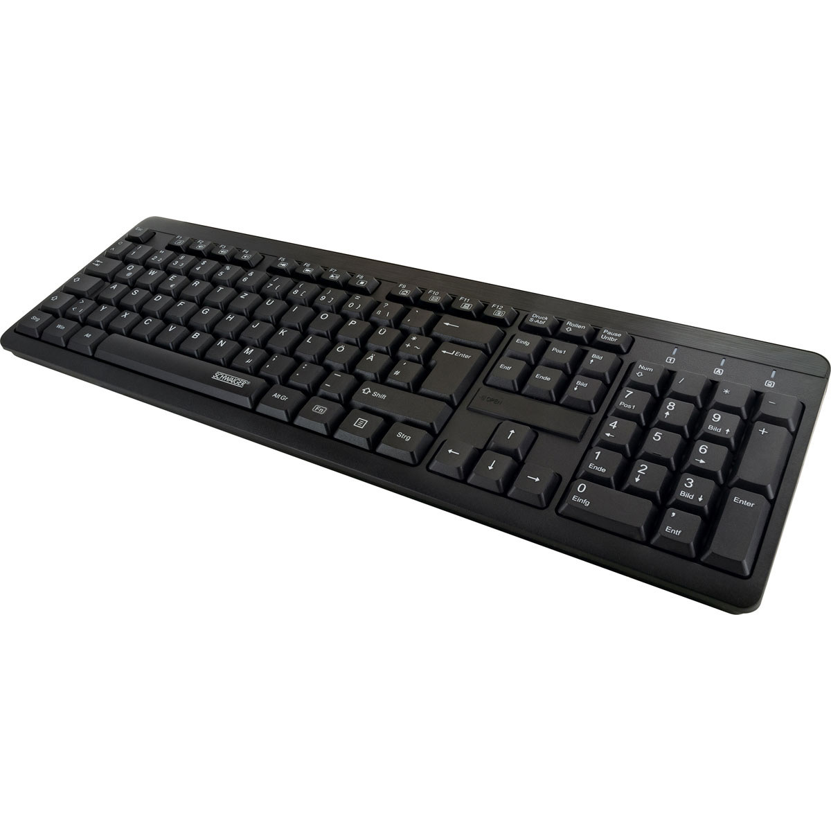 Schwaiger  PC Tastatur kabellos schwarz Bild 3