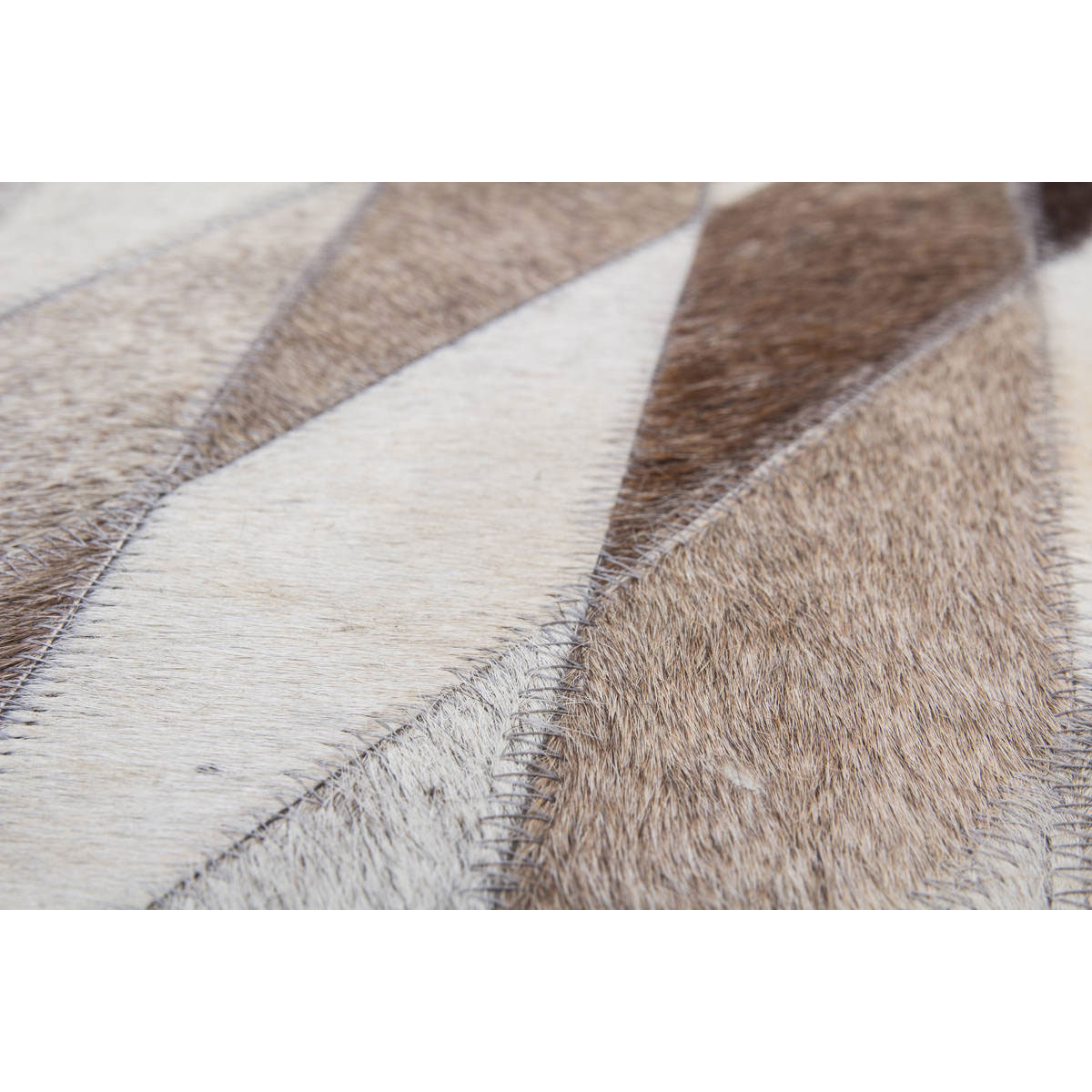 Lederteppich Lavish 510 grau Bild 3