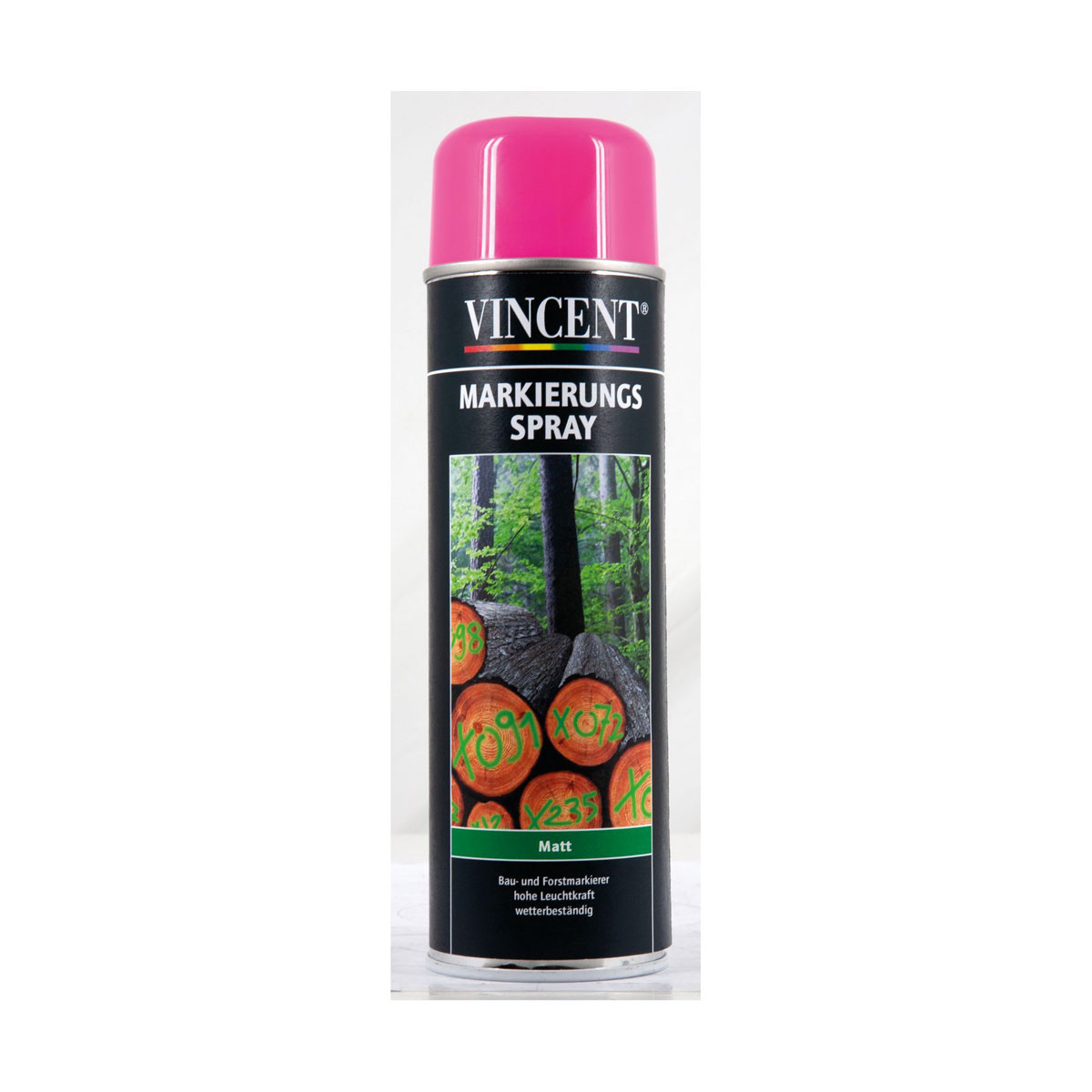 Vincent Markierungs Lack seidenmatt pink 500 ml