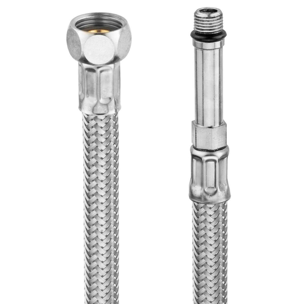 Verbindungsschlauch M10/1" AG x 3/8" IG x 350 mm