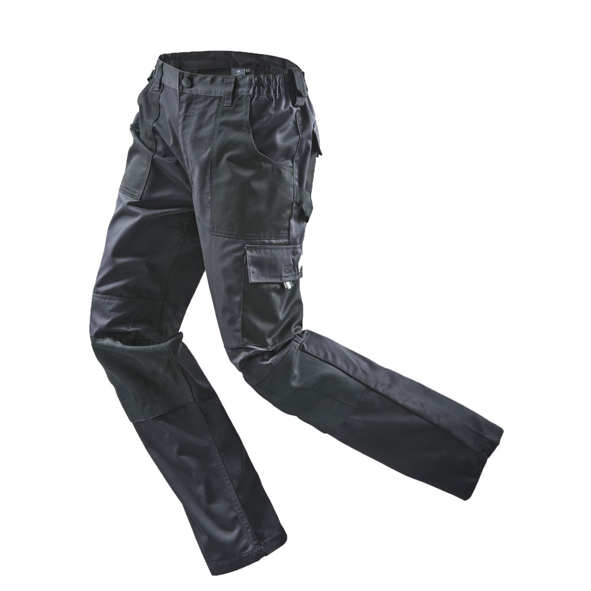 Bridge Work Arbeitshose dunkelgrau-schwarz Größe 50