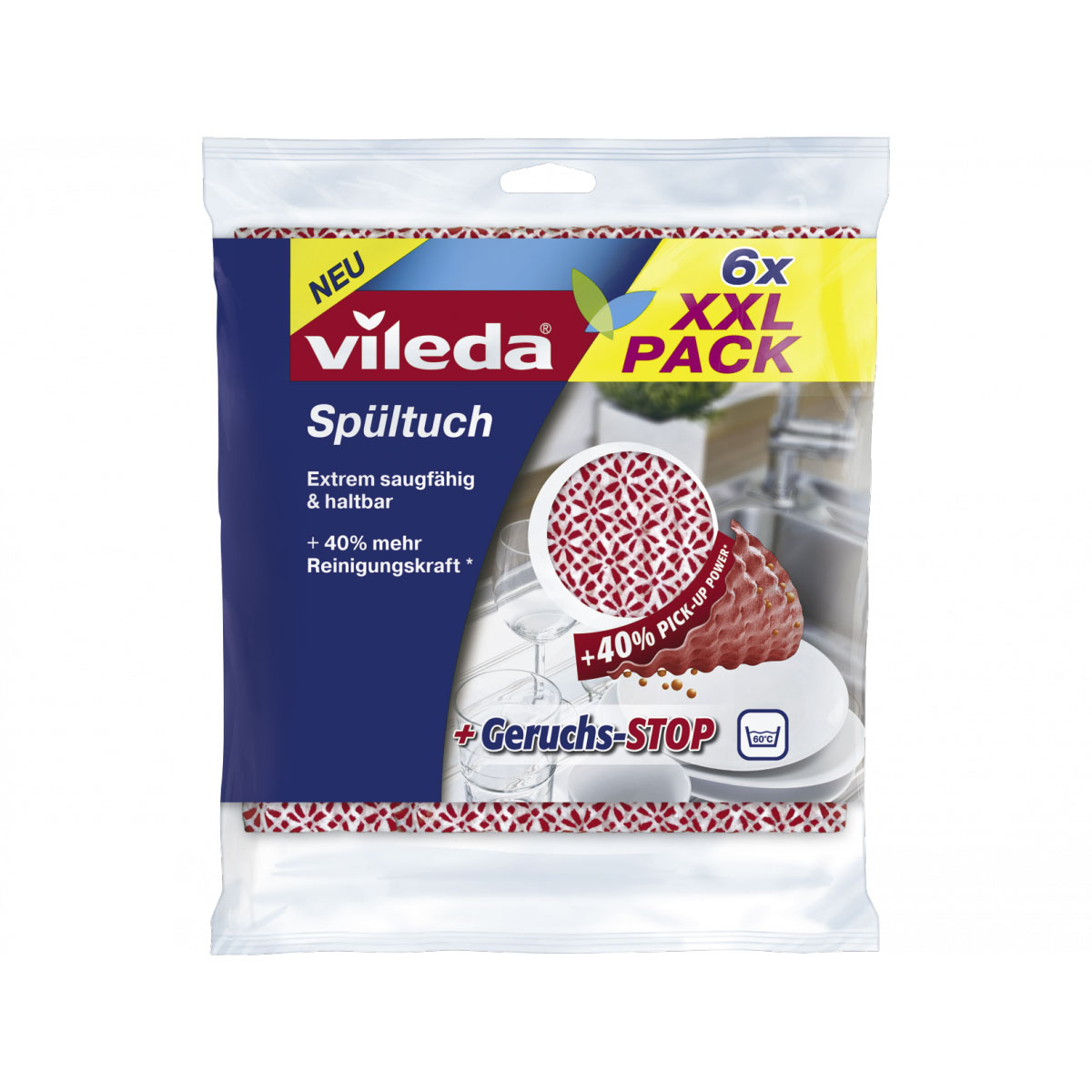 Vileda Spültuch 6er Multi-Pack