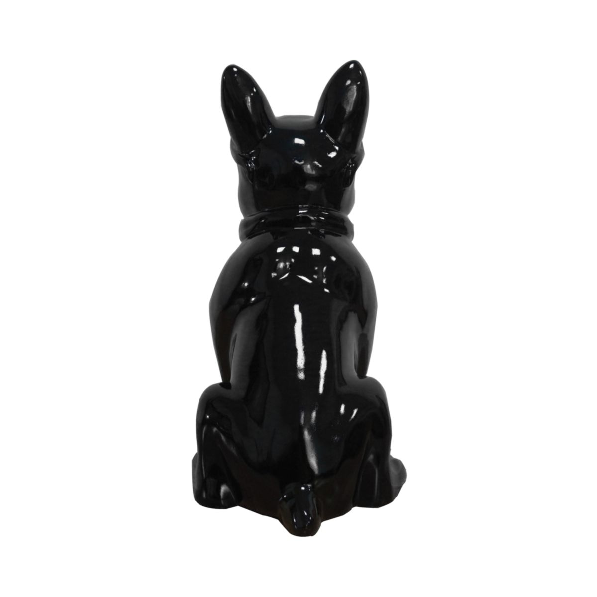 Skulptur Bulldog 125 schwarz Bild 3