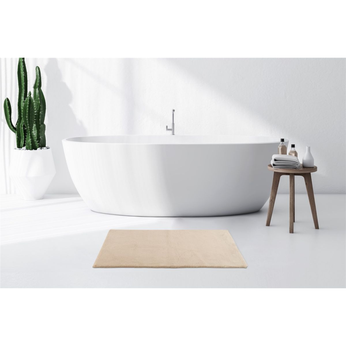 Badematte Rabbit Light 425 beige 65 x 100 cm Bild 2