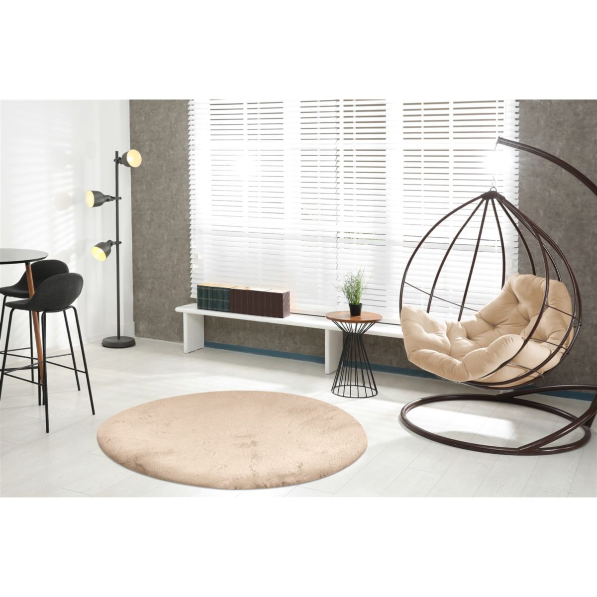 Rabbit Light 525 Elfenbein Ø 160cm RUND Bild 2