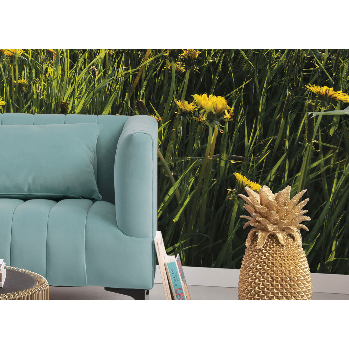 Komar  Vlies Fototapete Frühling auf dem Land 450x280 cm Bild 3