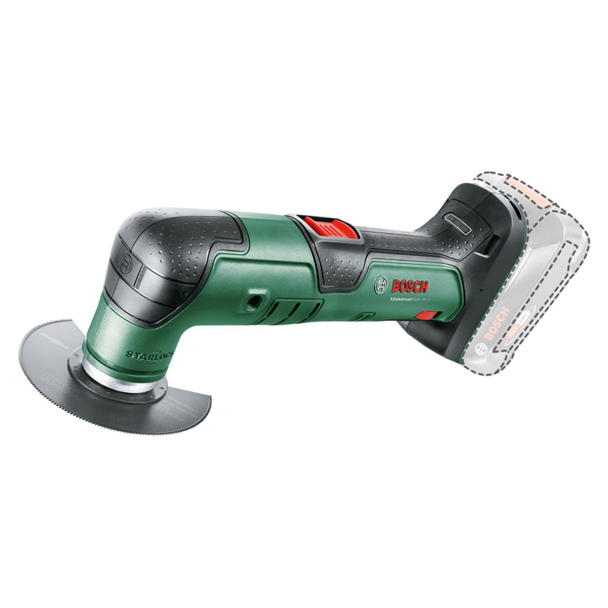 Bosch Akku-Multifunktionswerkzeug UniversalMulti 18V-32 solo Bild 4