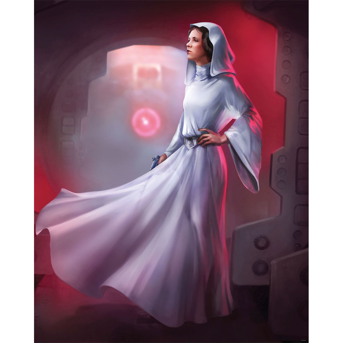Komar  Vlies Fototapete Star Wars Classic Leia 200x250 cm Bild 2