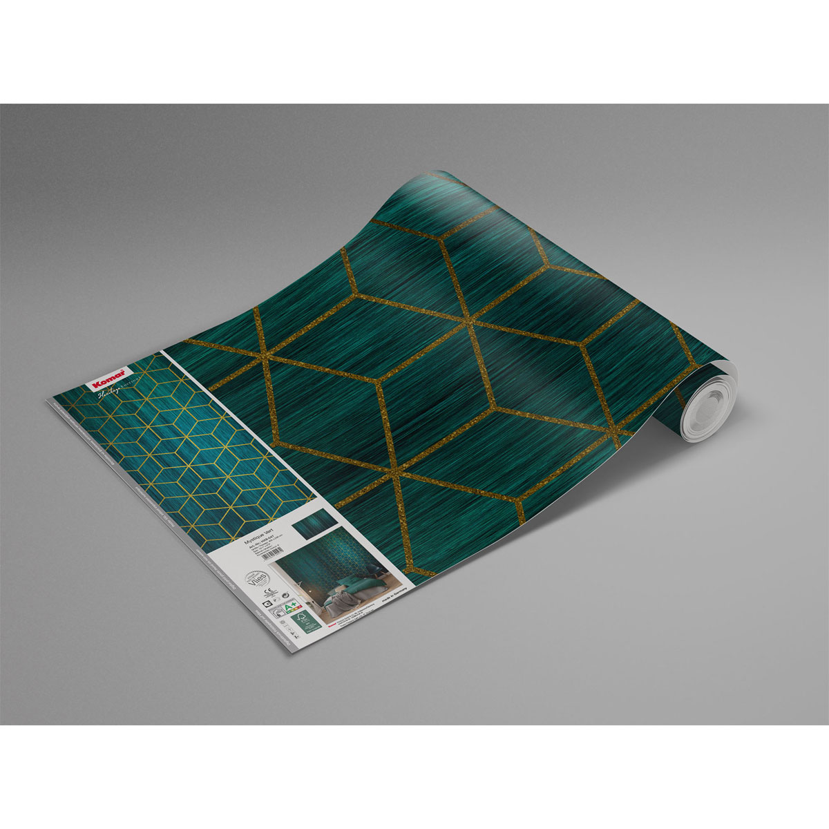 Komar  Vlies Fototapete Mystique Vert 400x280 cm Bild 3