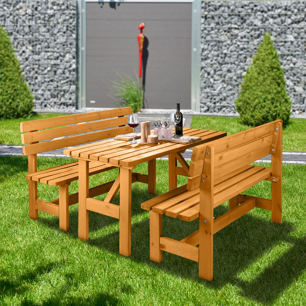 Wilk Gartengarnitur „Robusto“, honig Bild 3