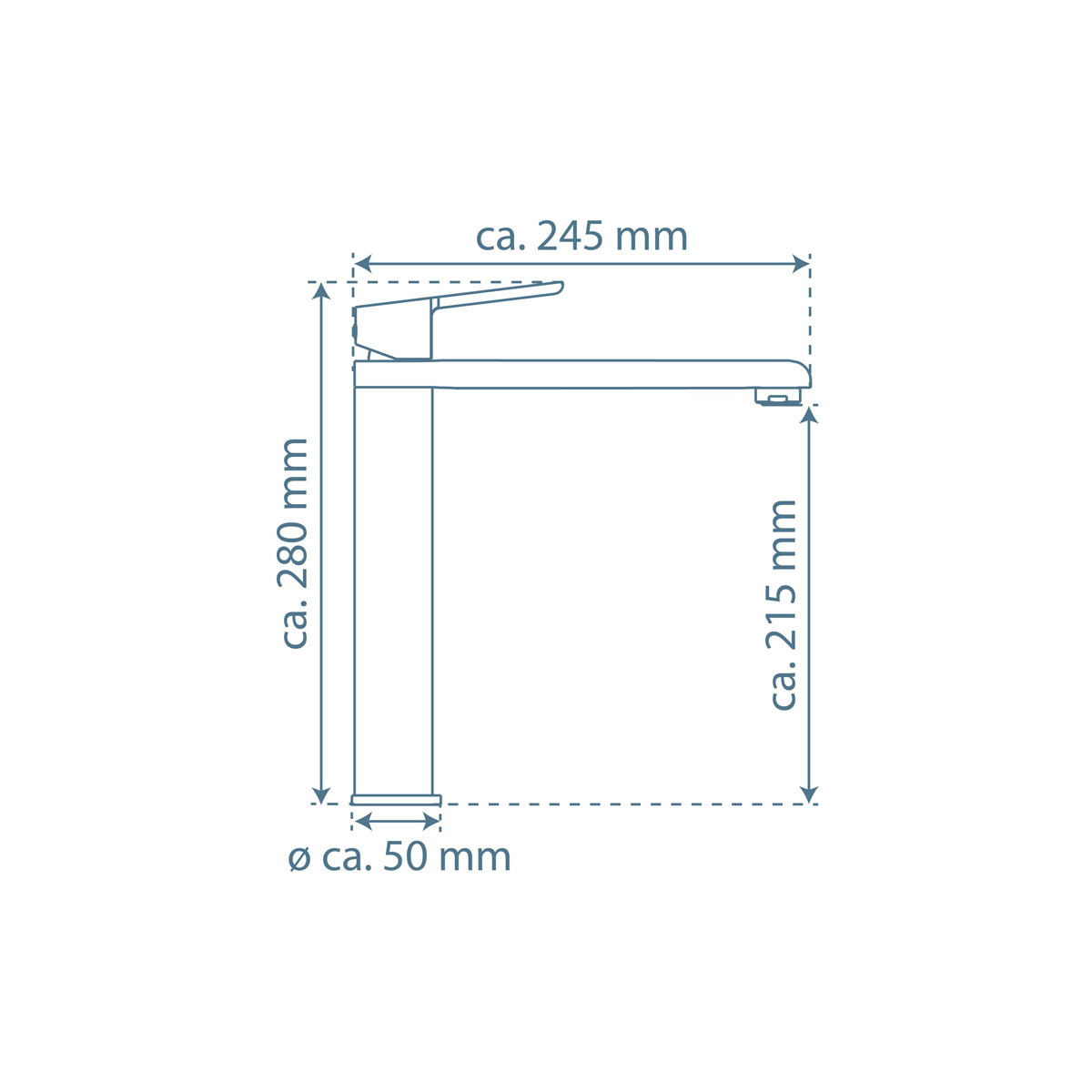 Schütte  Spültischarmatur „Armatur Vita“ chrom Easy-Clean Bild 4