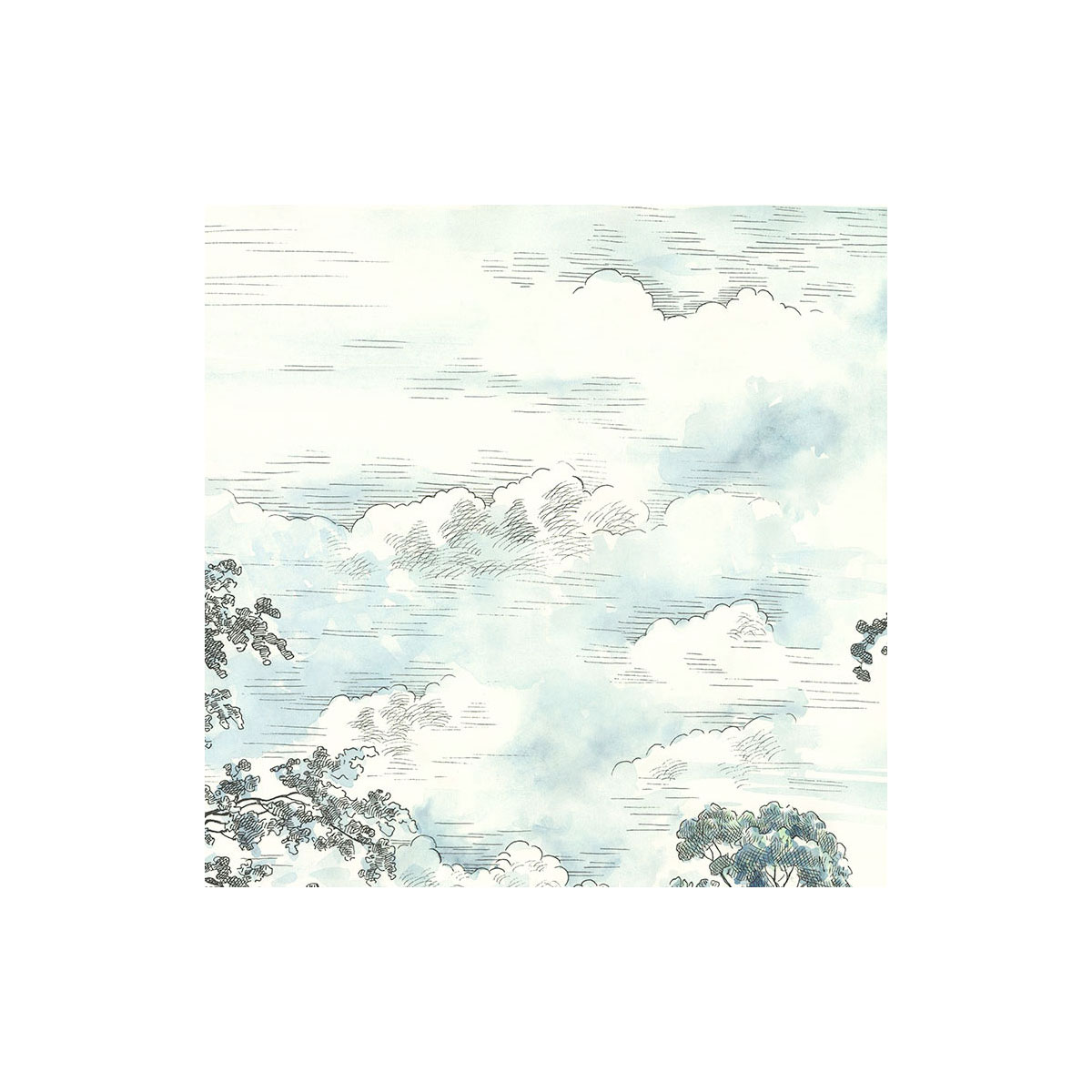 Komar  Vlies Fototapete Highland Trees 250x280 cm Bild 8