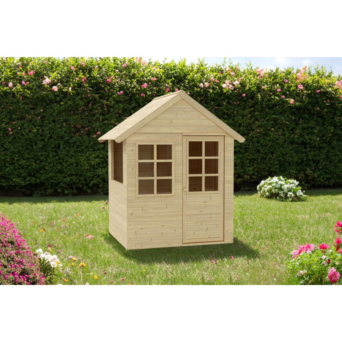 Zwerkules Spielhaus Holla 97,5x121x140 cm Bild 2