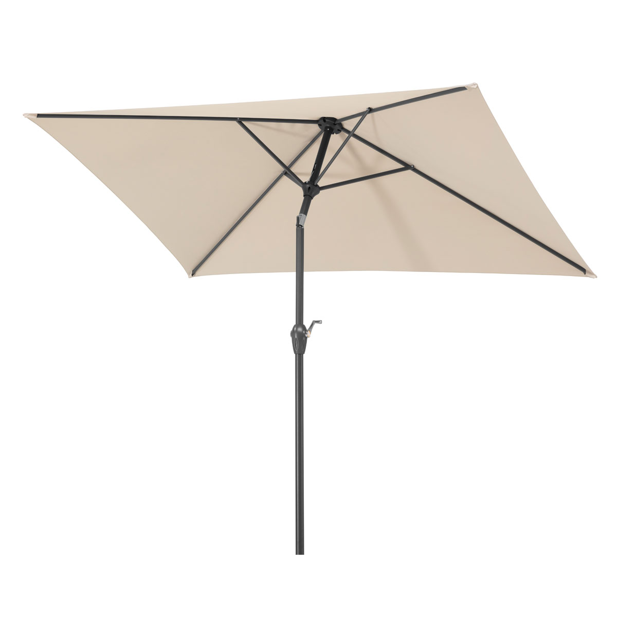 Schneider Schirme Sonnneschirm Bilbao 210 x 130 cm natur Bild 3
