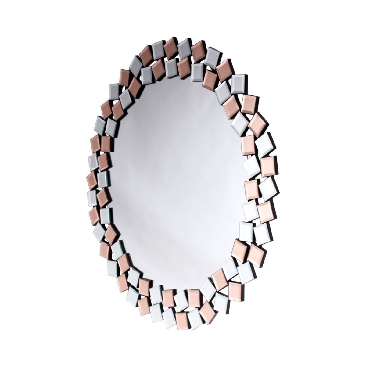 Wandspiegel Mosaic 1825 silber rose Bild 3