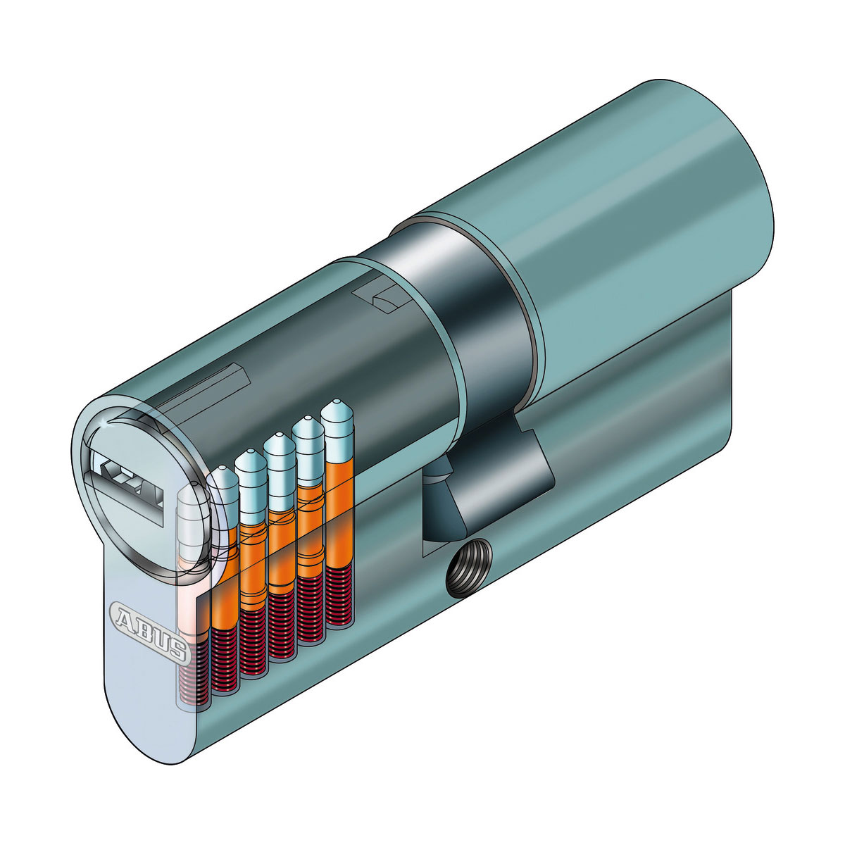 Abus Profilzylinder D6XNP 30/35 mm Bild 2