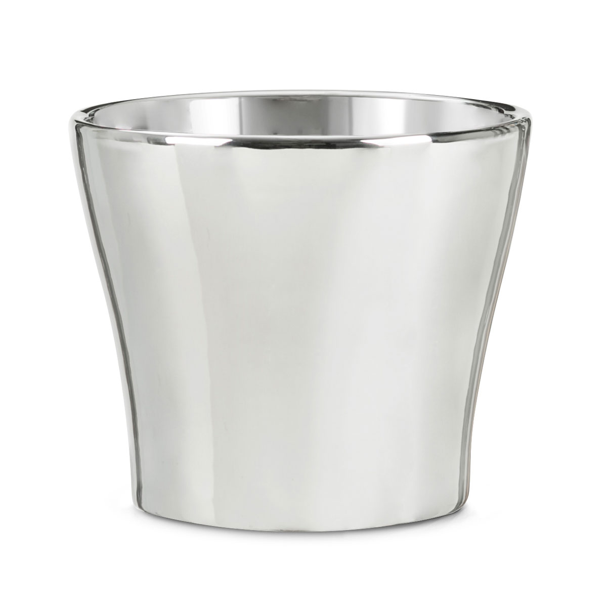Scheurich Übertopf Mirror 808 15 cm silber