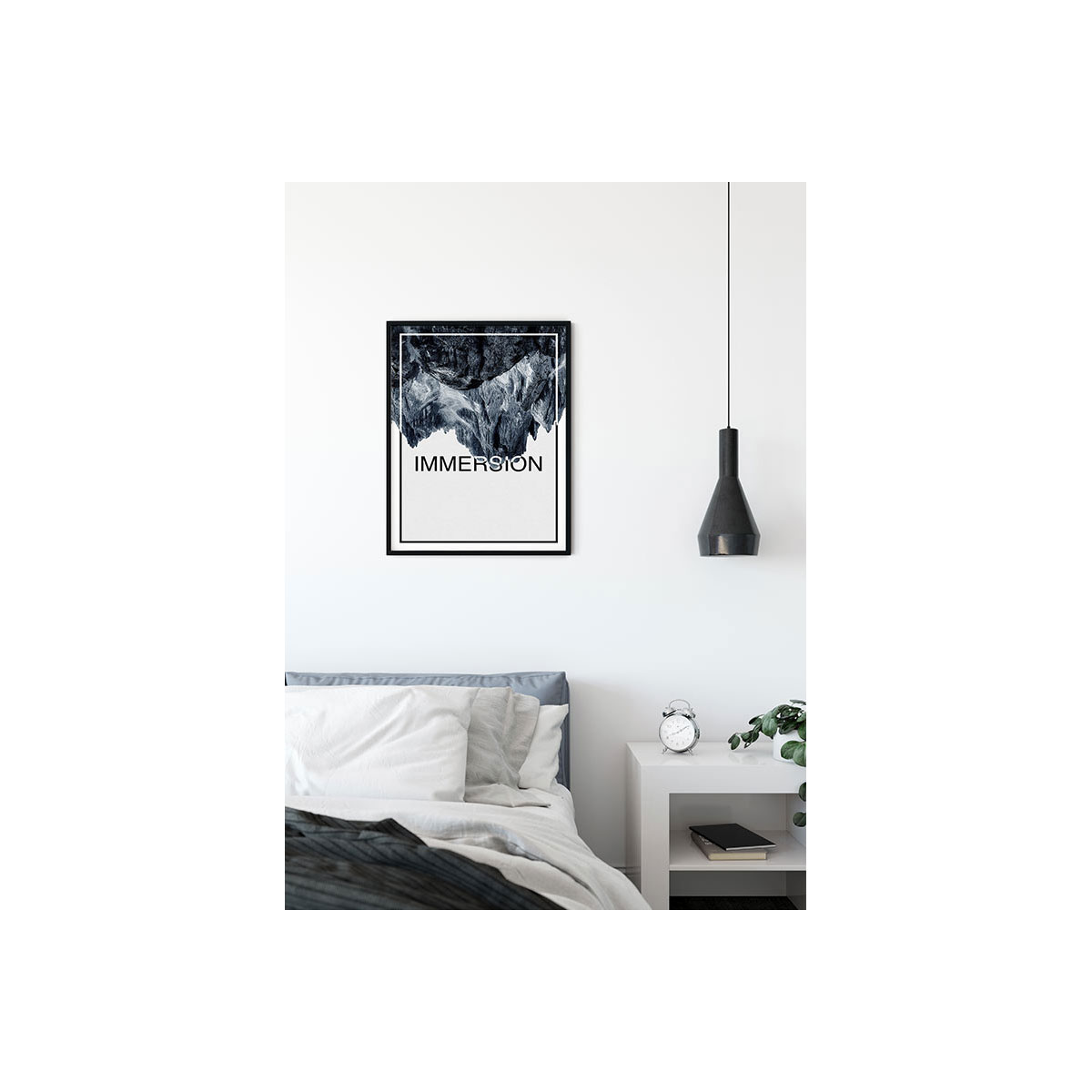 Komar  Wandbild Immersion Steel 50x70 cm Bild 3