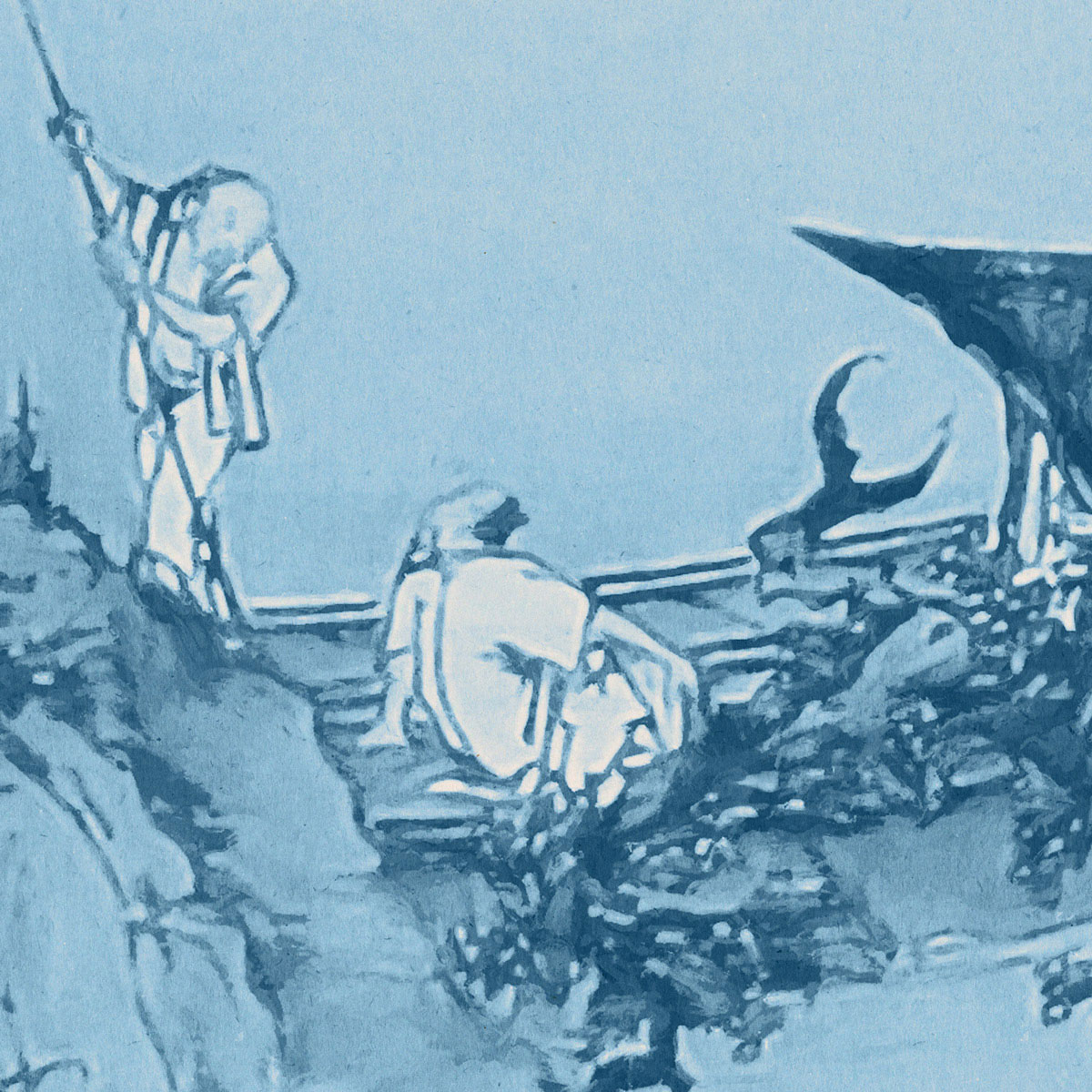 Komar  Vlies Fototapete Blue China 200x280 cm Bild 7