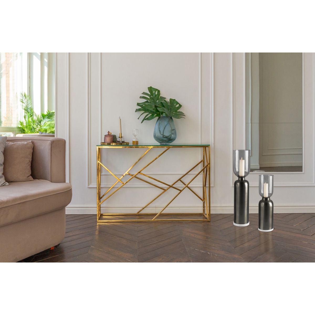 Bodenkerzenhalter Shanti 225 schwarz Bild 2