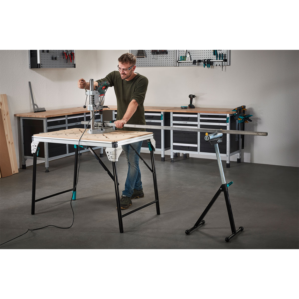 Wolfcraft  Rollenbock Bild 2