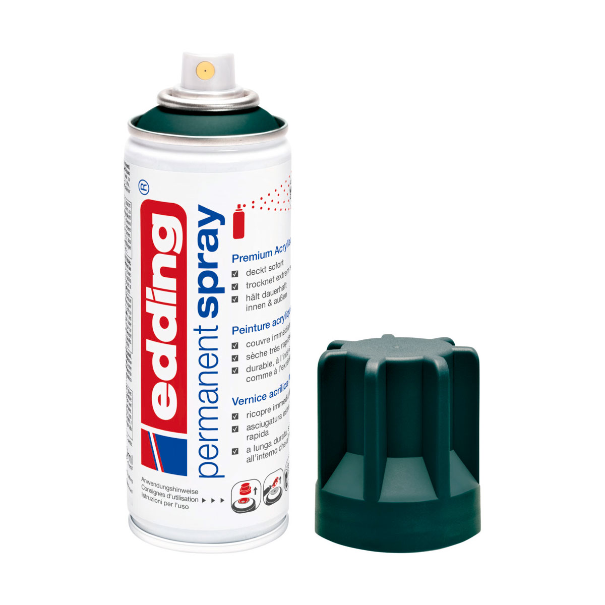 Edding  Spray 5200 moosgrün seidenmatt