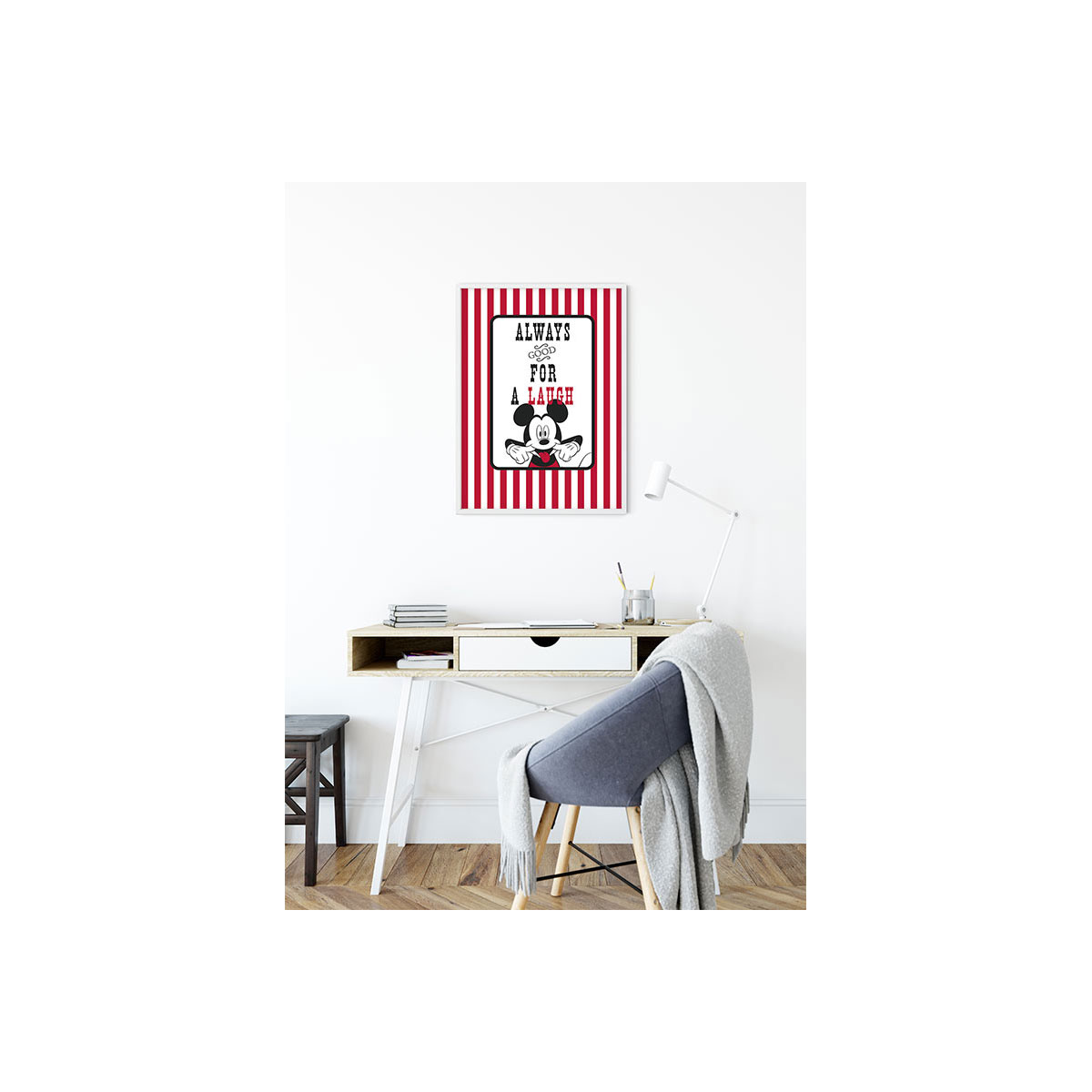 Komar  Wandbild Mickey Mouse Laugh 50x70 cm Bild 8