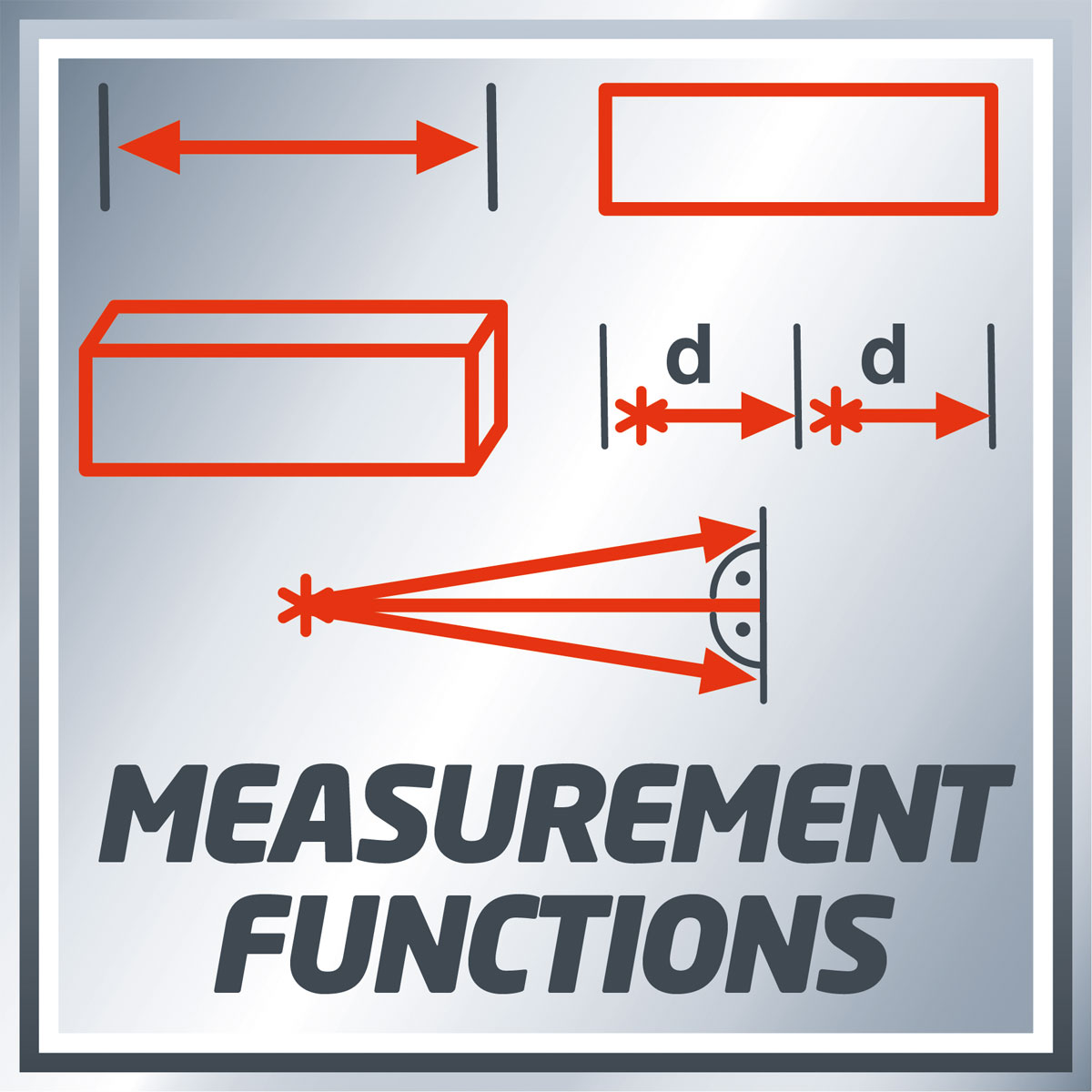Einhell Laser-Distanzmesser TE-LD 60 Bild 9