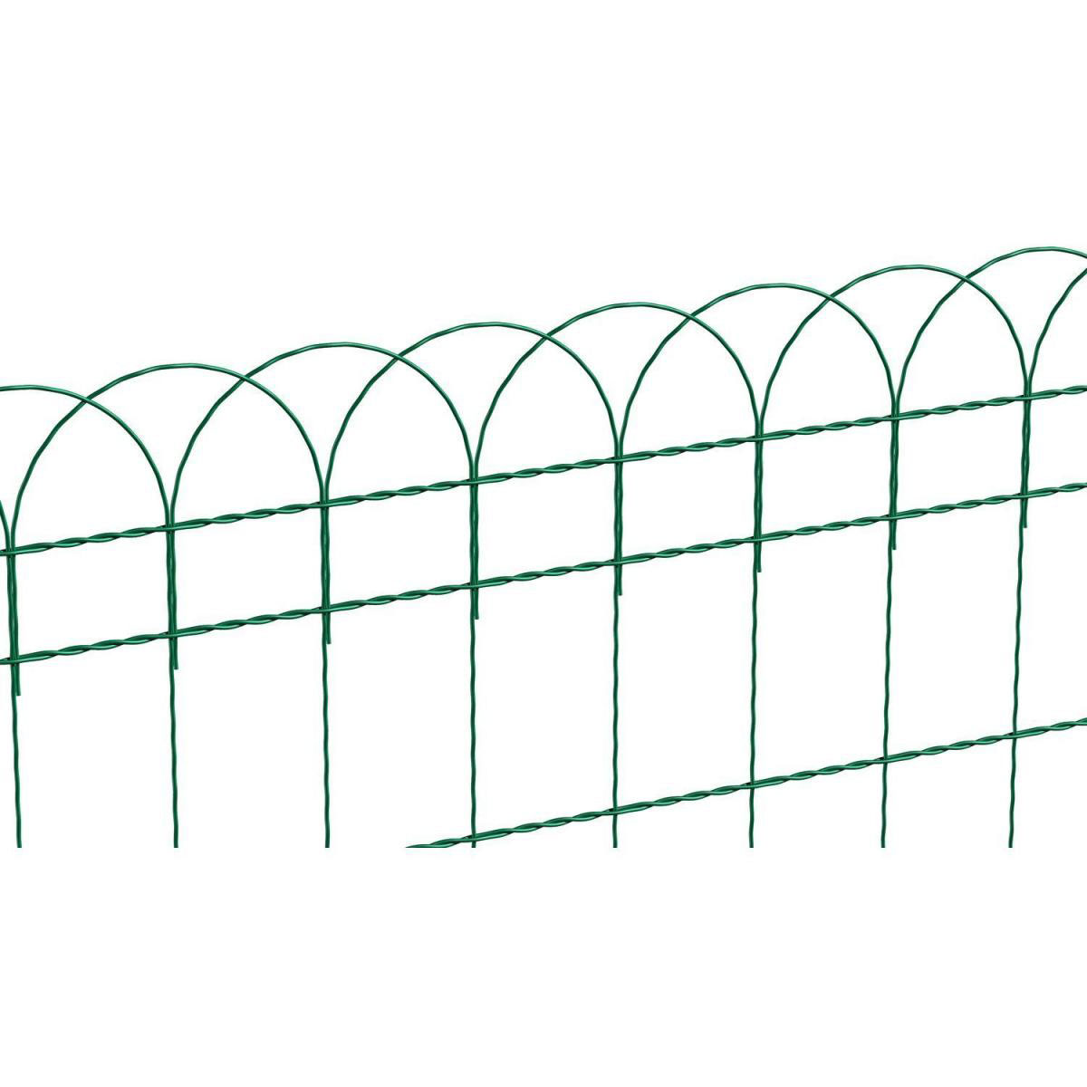 GAH Alberts Ziergitter-Geflecht Rondo grün Länge 1000 cm Höhe 65 cm