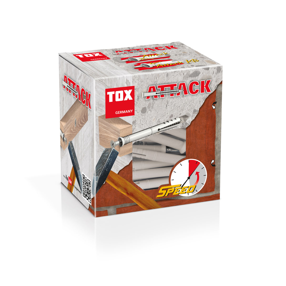 TOX Nageldübel Attack 8/80 50 Stück Bild 2