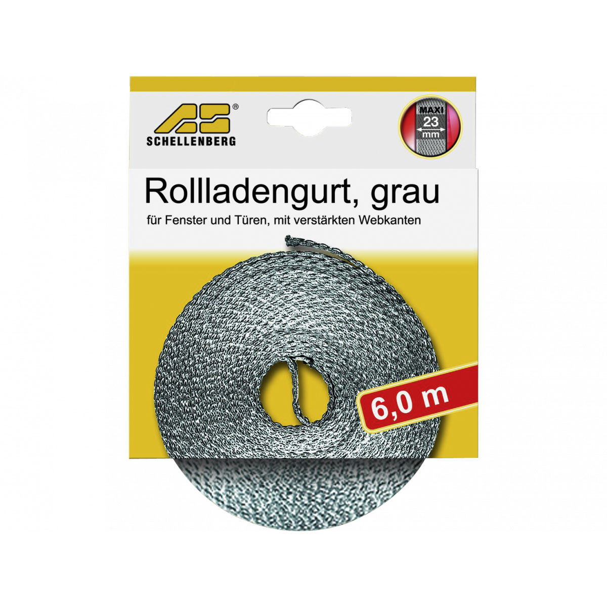 Schellenberg Gurtband maxi grau