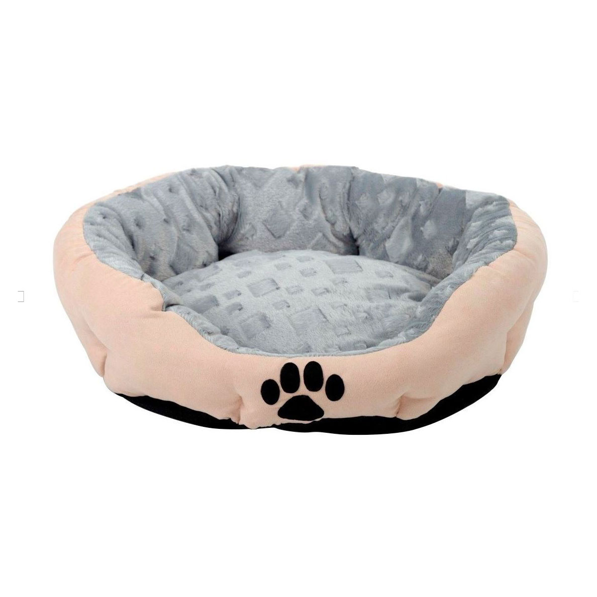 Silvio design Hunde-Kuschelsofa „Snow M“, 56x19x46 cm