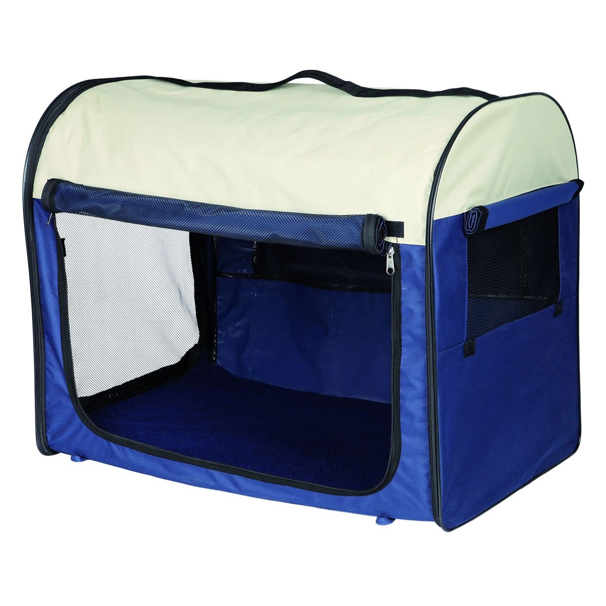 Trixie Dog Transport-Hütte blau XS 32×32×47 cm