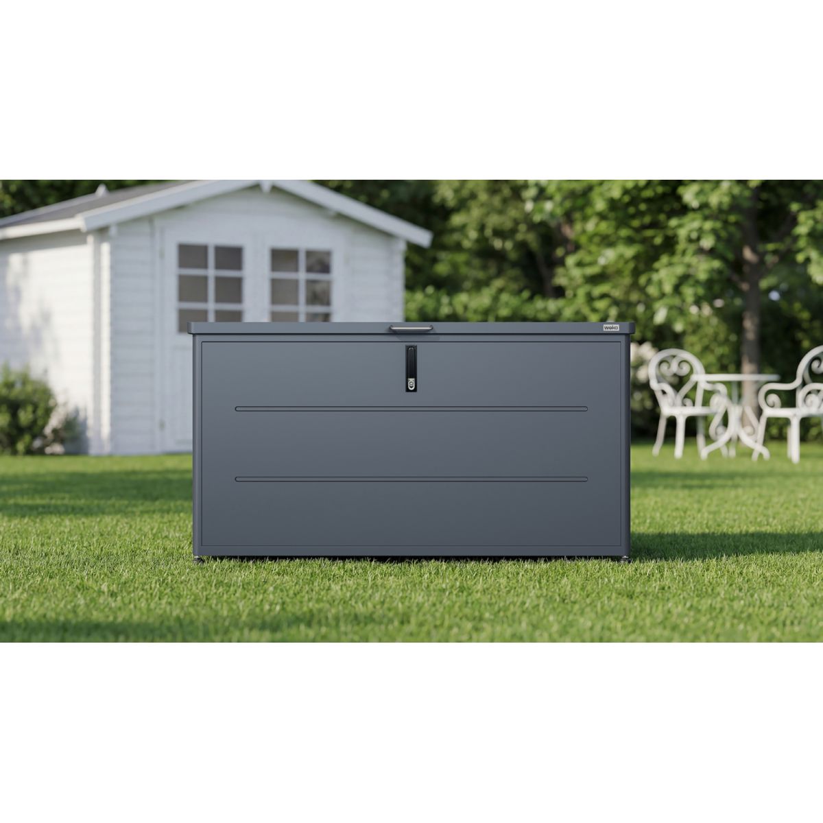 Weka Metall-Terrassenbox Gary 460 L