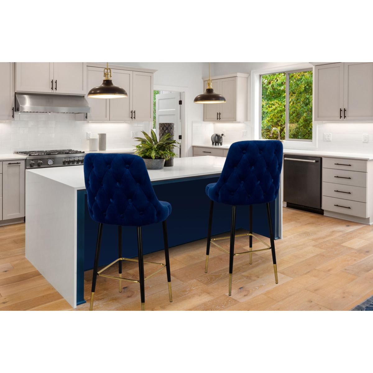 Barstuhl Moonlight 125 blau Bild 5