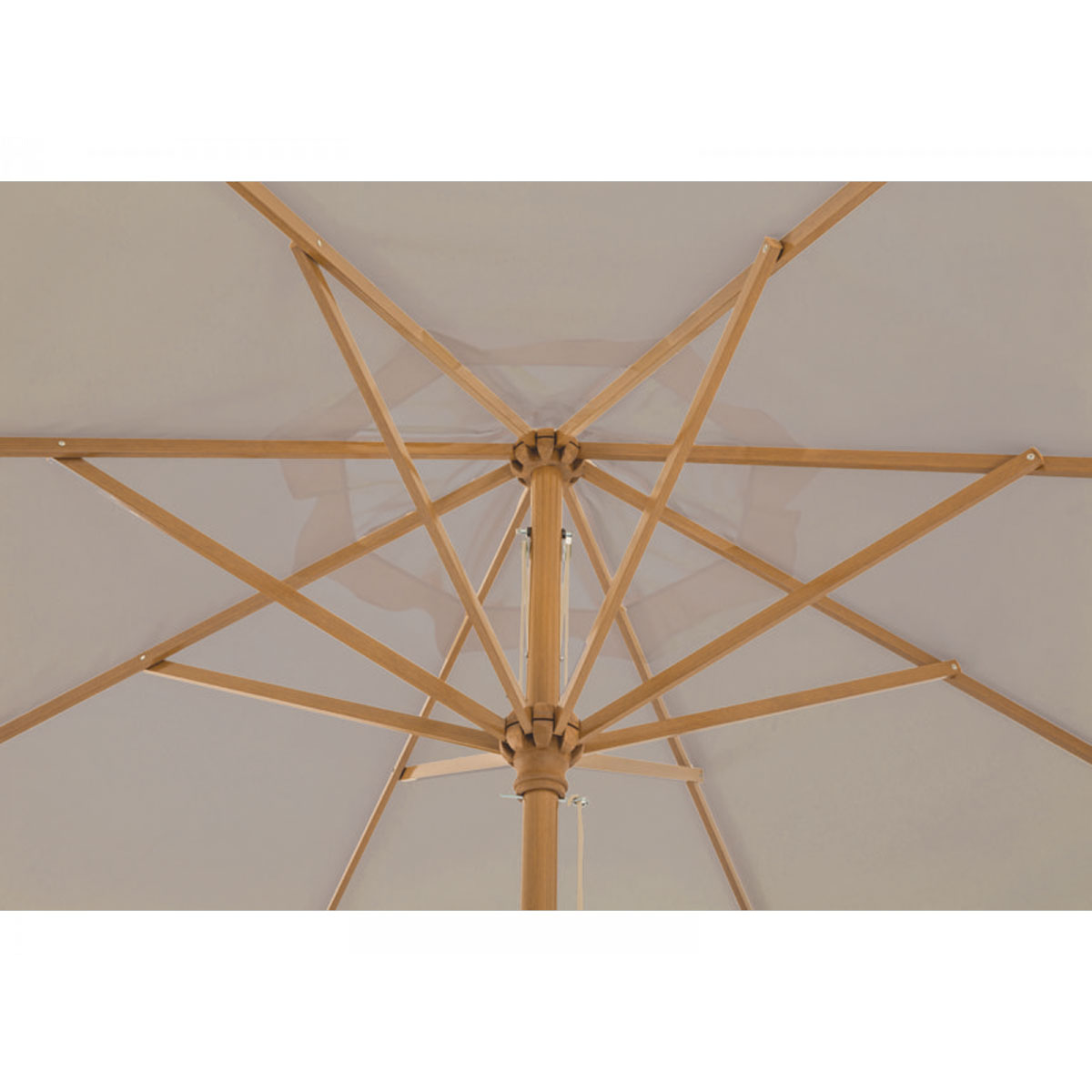 Schneider Schirme Sonnenschirm MALAGA natur rund Bild 2